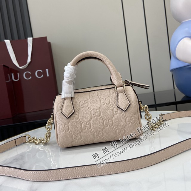 Gucci專櫃古馳最新款Emblem系列超迷你手提包肩背女包 jh2845型號：815256